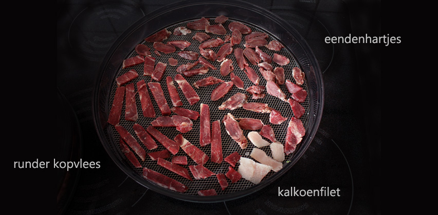 gedroogde vleessnacks