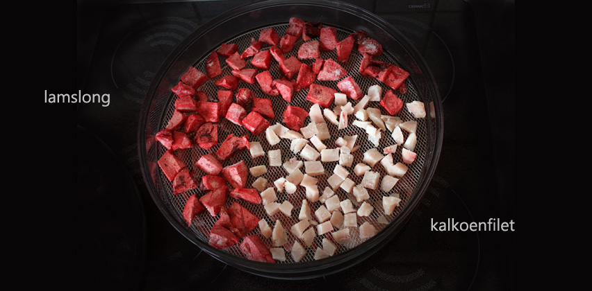 gedroogde vleessnacks