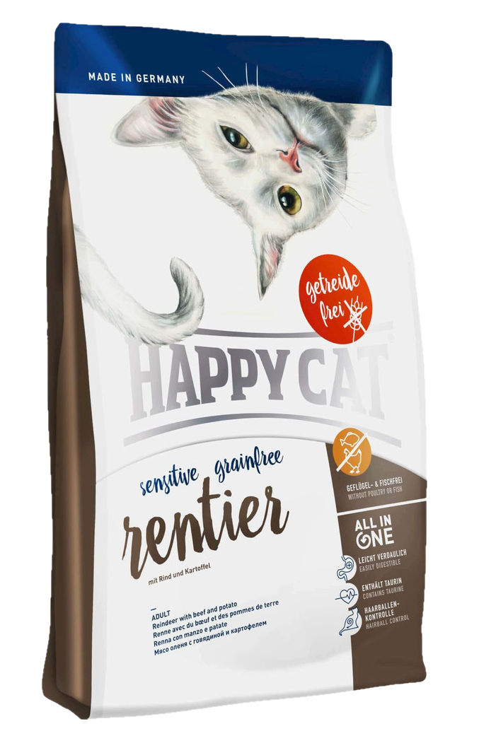 Happy Cat Sensitive Grainfree Rentier