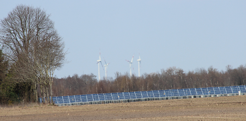 Zon en wind